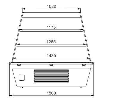 Promotional merchandisers Virginia AI 156 deli self 140-DLA-TL Promotional merchandisers Virginia AI 156 deli self 140-DLA-TL