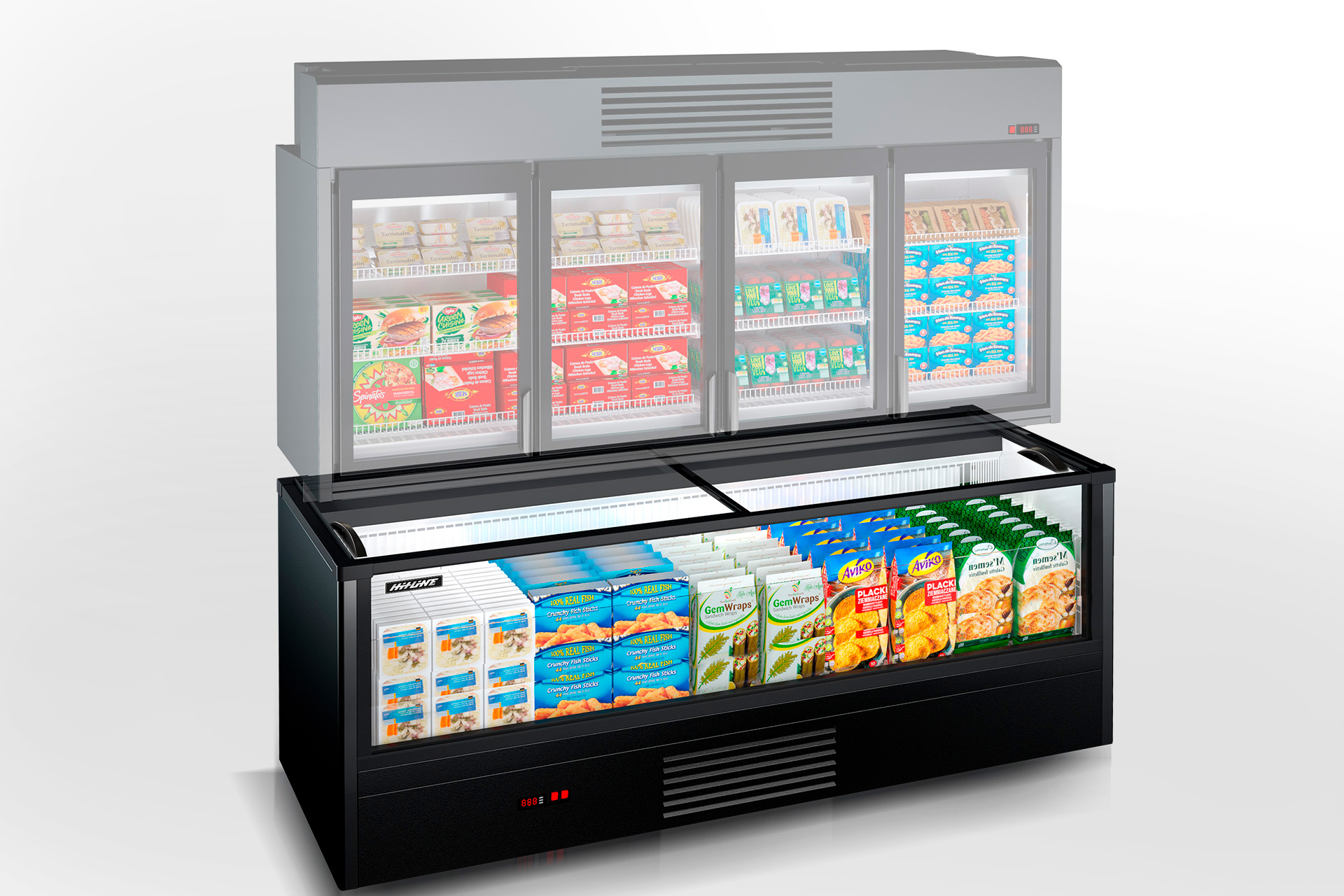 Frozen foods units Alaska AH 087 LT С 094-DLA