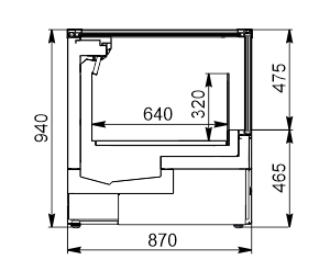 Frozen foods units Alaska AH 087 LT С 094-DLA