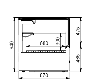 Frozen foods units Alaska AH 087 LT С 094-SLA Frozen foods units Alaska AH 087 LT С 094-SLA