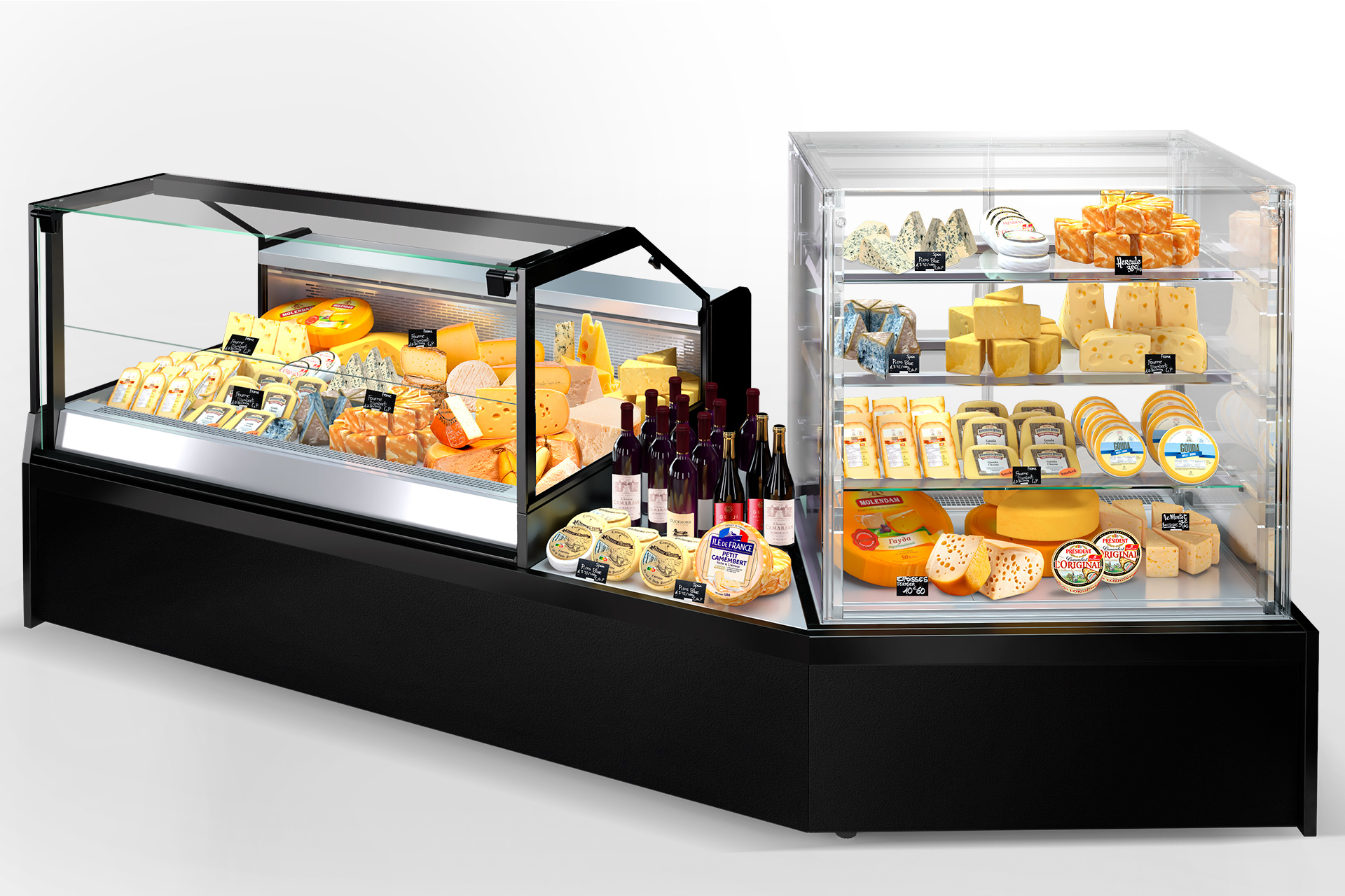 Refrigerated cabinets Kansas A4SG 077 HT 2HD 140-D760A