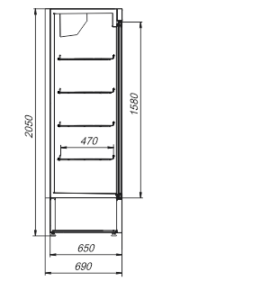 Szafy chłodnicze A1SG 065 MT/HT 2HD 210-D1000 A-132 Szafy chłodnicze A1SG 065 MT/HT 2HD 210-D1000 A-132