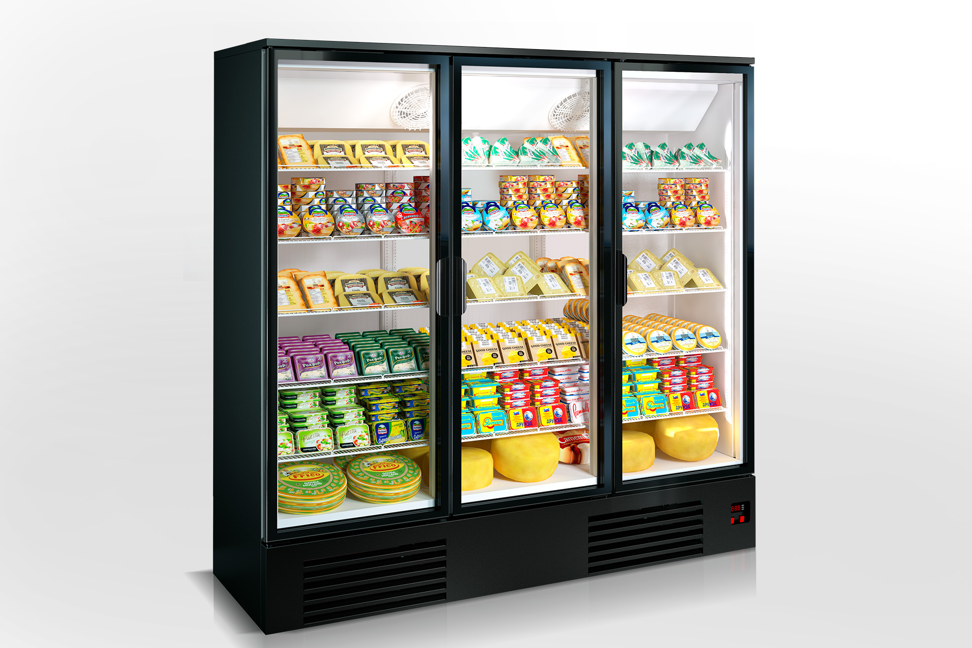 Refrigerated cabinets Kansas A1SG 076 HT 3HD 200-D1650-200