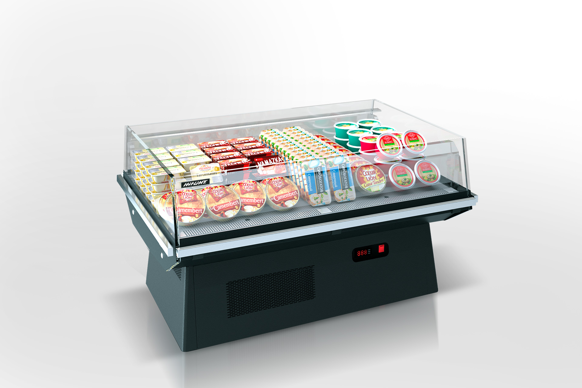 Promotional merchandiser Virginia AK 100 deli self 083-DLA