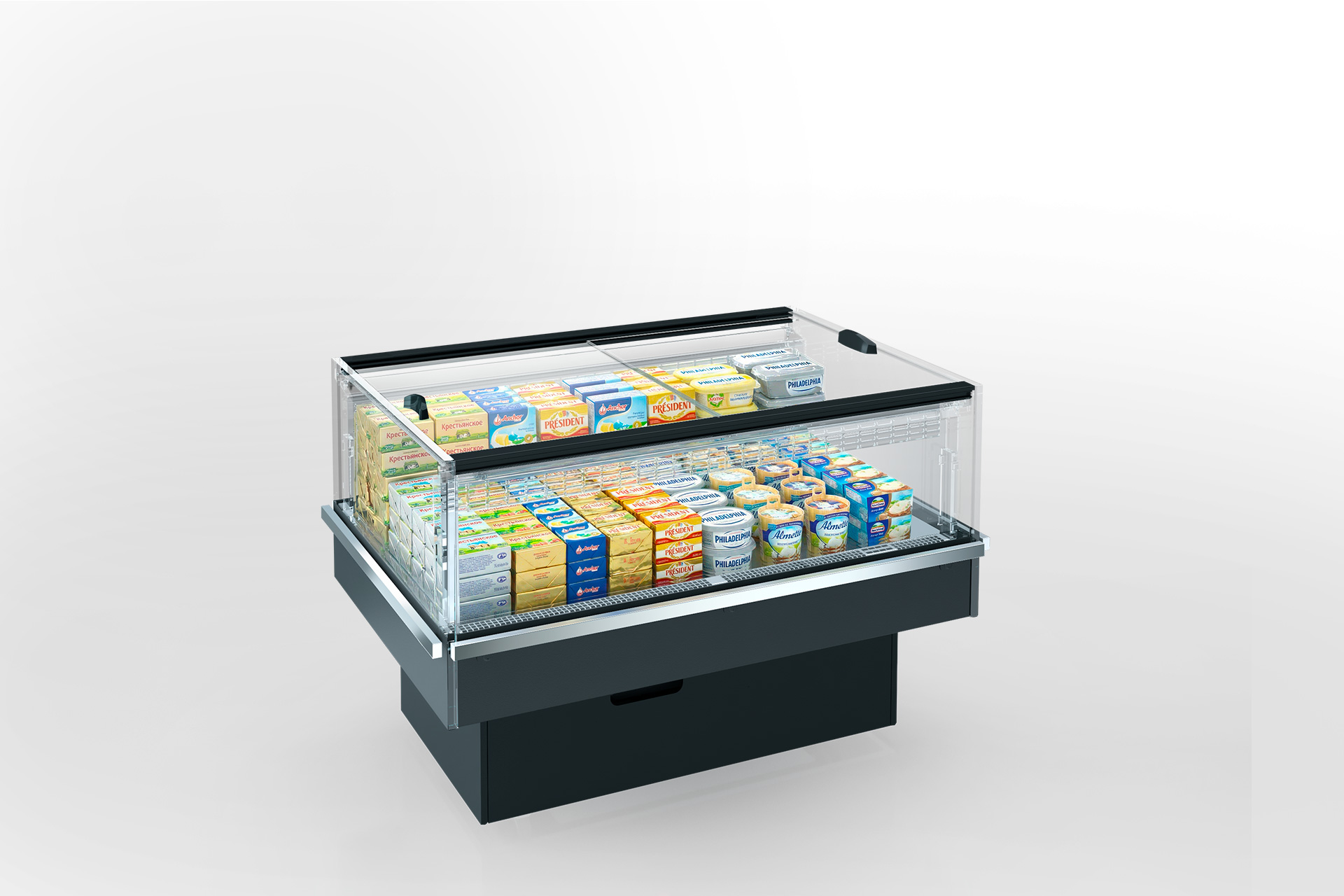 Promotional merchandiser Virginia AC 100 deli self 086-DLA (option)