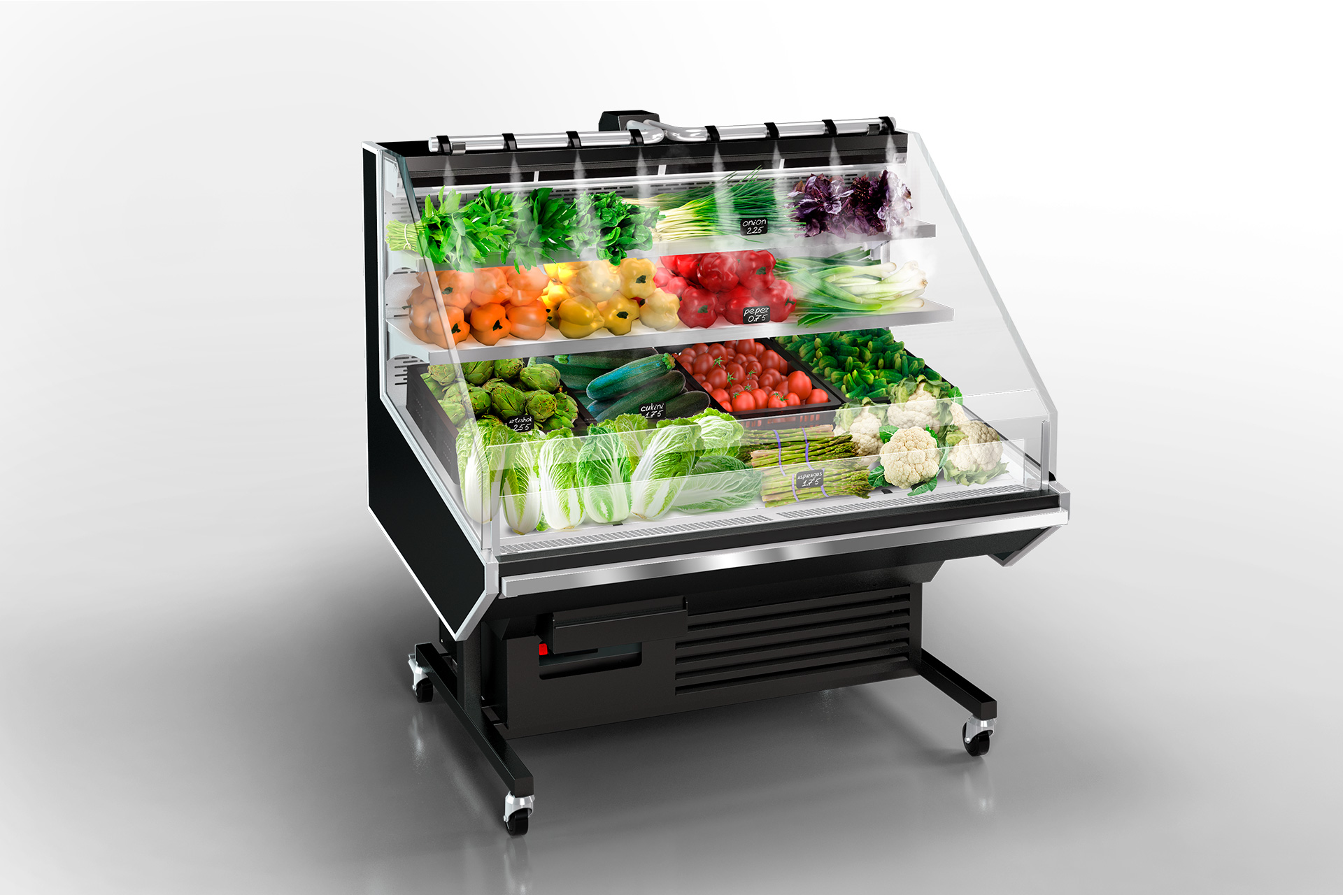 Refrigerated counters Missouri promo MC 100 deli SH self 140-DLA with steam humidifier (option)