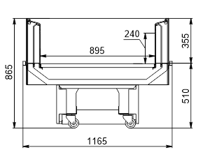 Promotional merchandisers Virginia AC 120 deli self 086-DLA