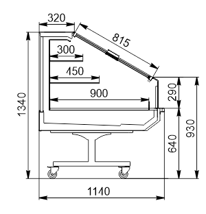 Promotional merchandisers Virginia AI 114 deli self 134-DLA (option)