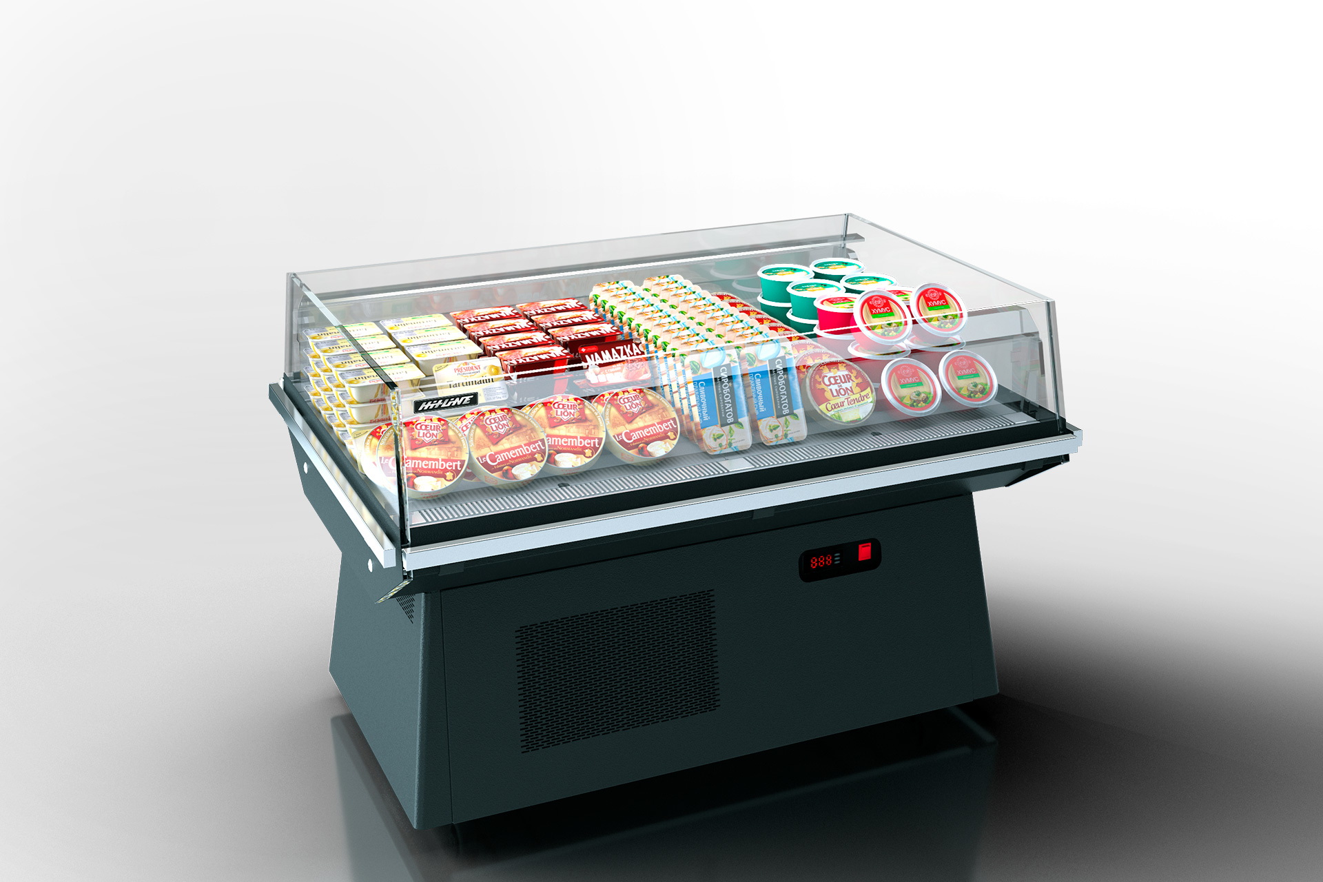 Promotional merchandiser Virginia AK 100 deli self 083-DLA