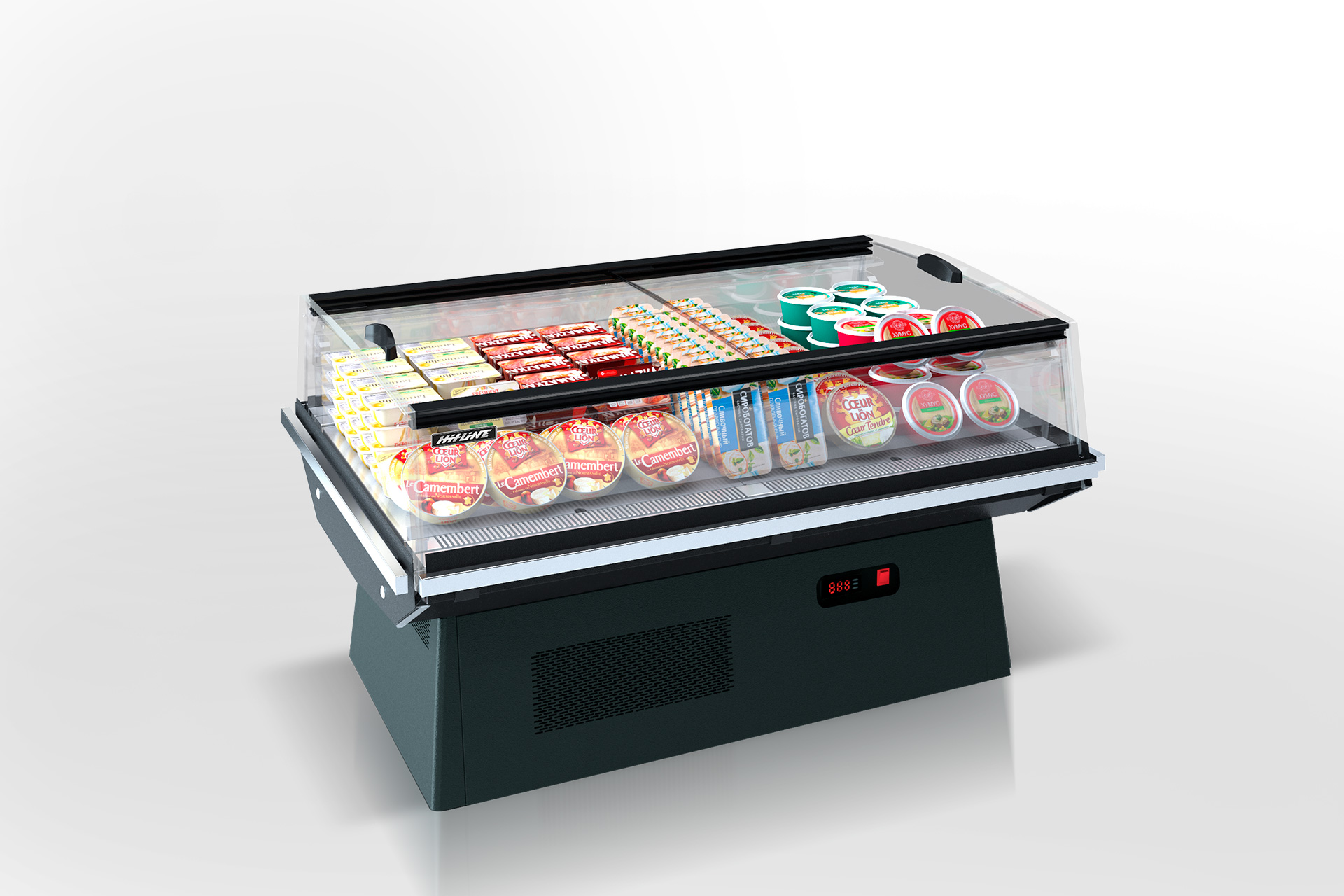Promotional merchandiser Virginia AK 100 deli self 083-DLA (option)