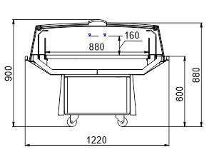 Promotional merchandisers Virginia AK 115 deli self 084-DLA (option)