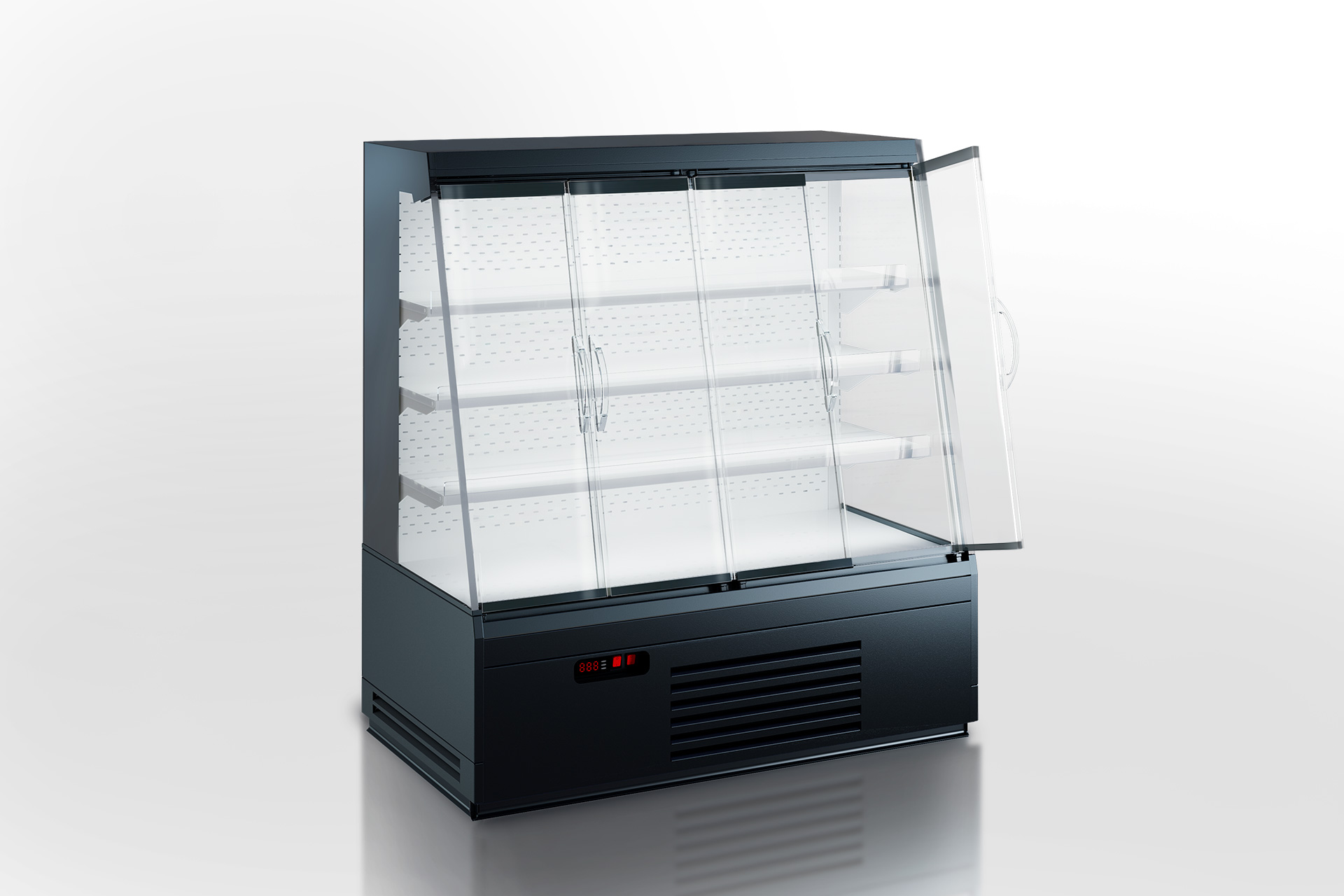 Semi-vertical cabinets Indiana eco cube ASV 070 MT D 140 DLA