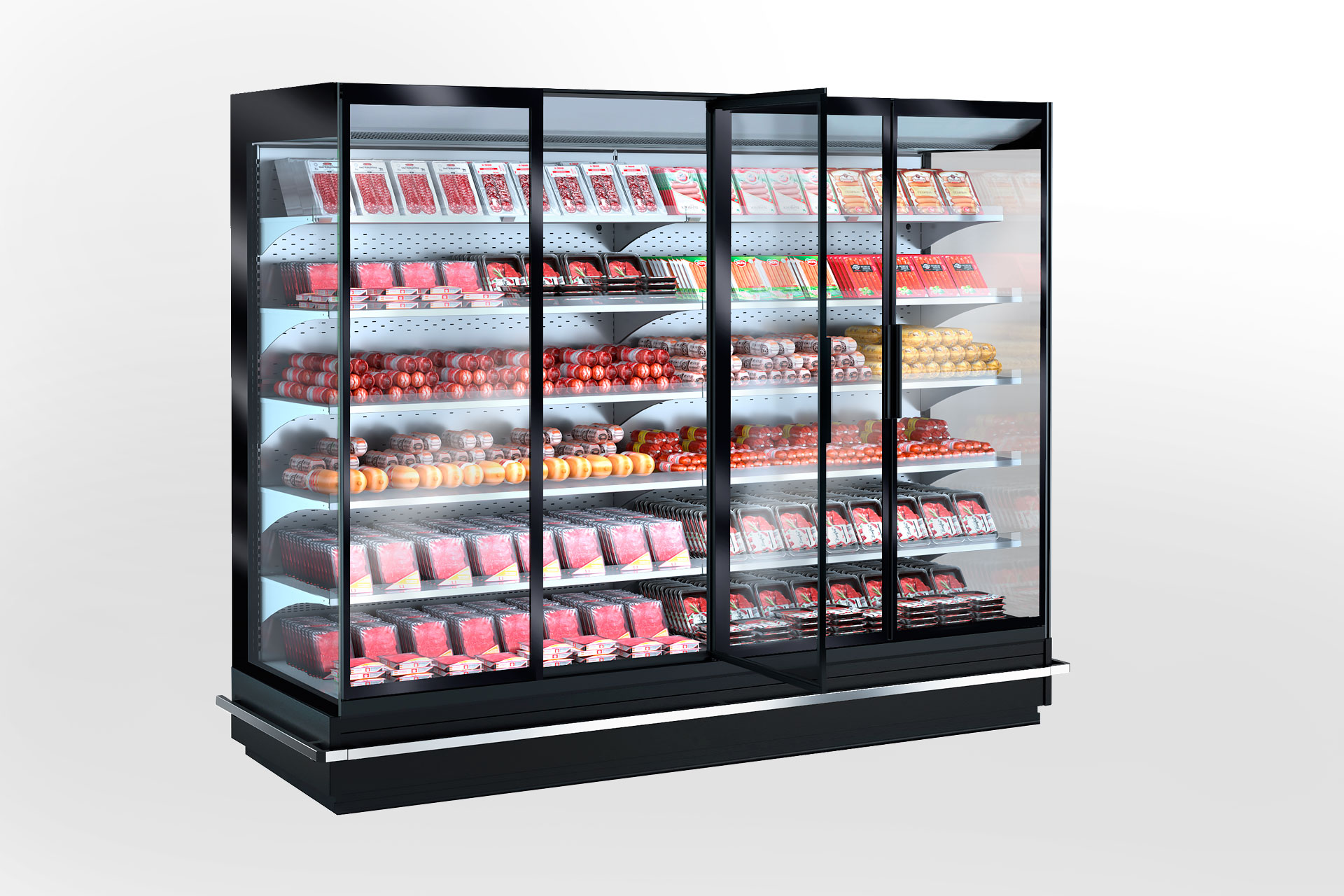 Refrigerated multideck cabinets Indiana 4 MV 105 MT D 205-DLM