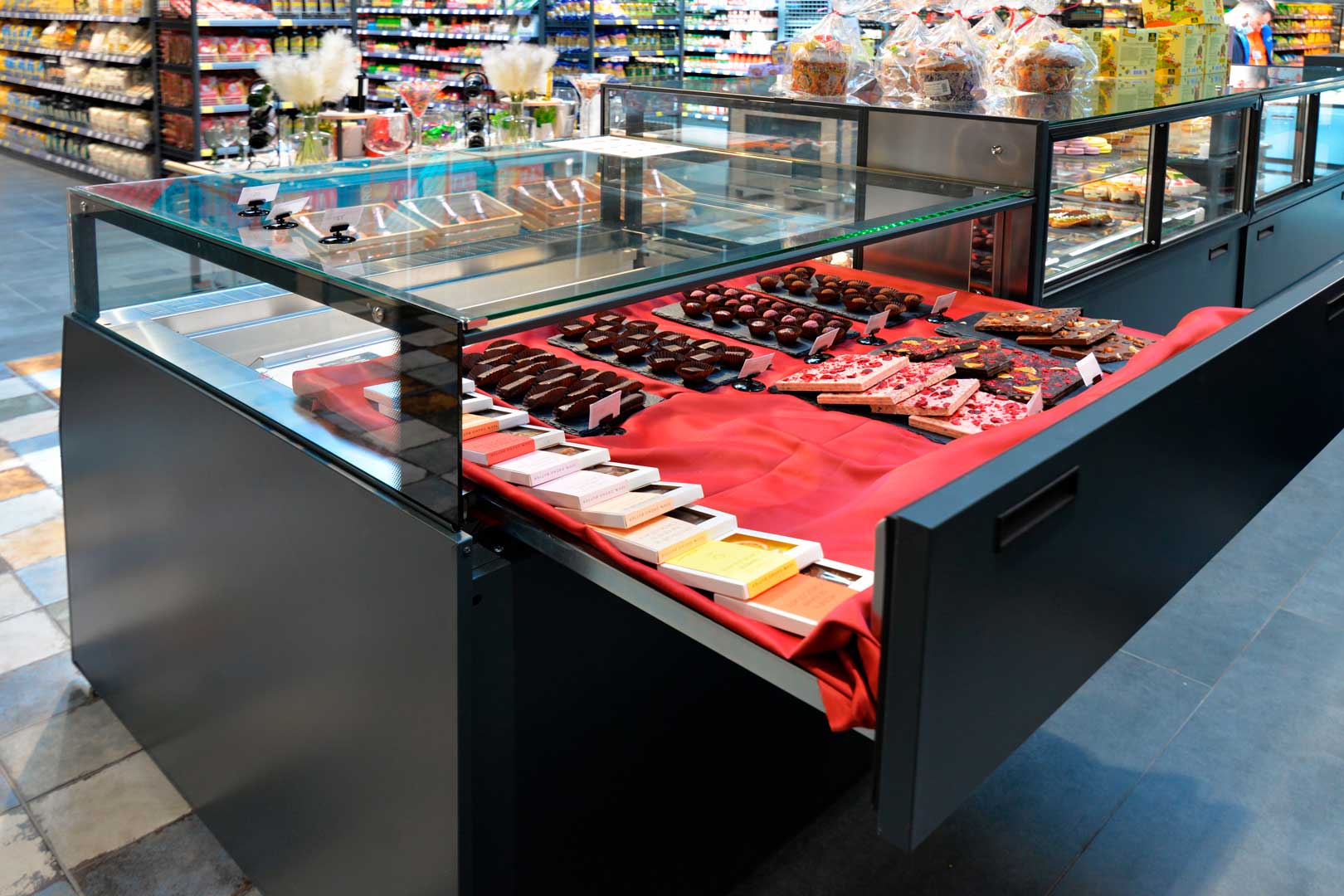 Counter for confectionery products Missouri MC 120 patisserie СН SP M/A, supermarket "Epicentr" Kiev