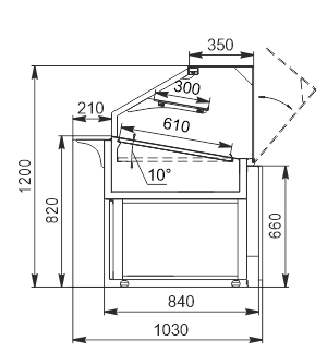 Refrigerated counters Missouri AC 084 bakery OS 120-DLA Refrigerated counters Missouri AC 084 bakery OS 120-DLA