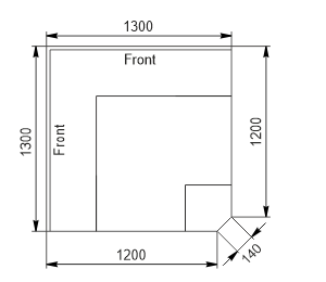 Refrigerated counters Missouri AC 120 deli self 092-DLA-EL90