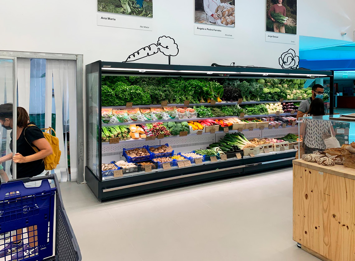 Lady chłodnicze przeznaczone do owoców i warzyw Indiana MV 090 FV O 205-DLM