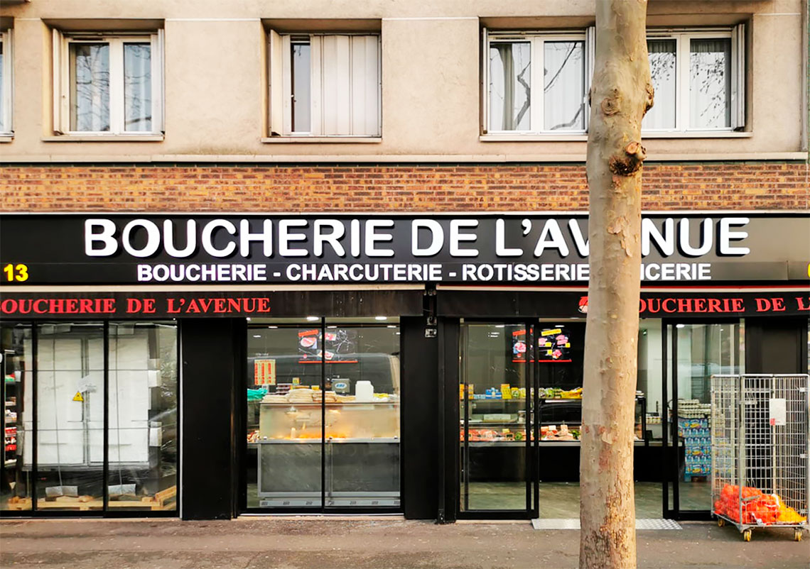 Sklep "Boucherie De L`Avenue"