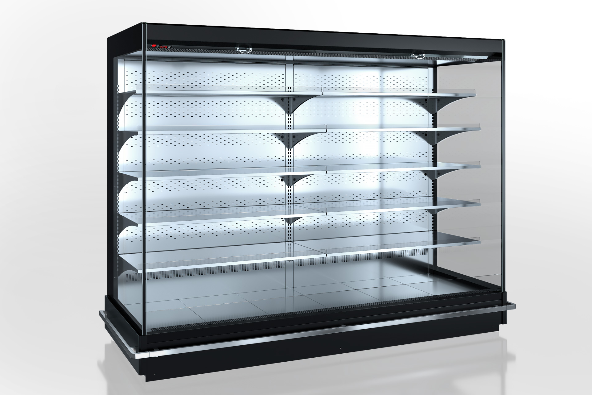 Refrigerated multideck cabinets</p>
<div>Indiana optima MV 105 MT O 205-DLM</div>
<div>(option)</div>
<p>