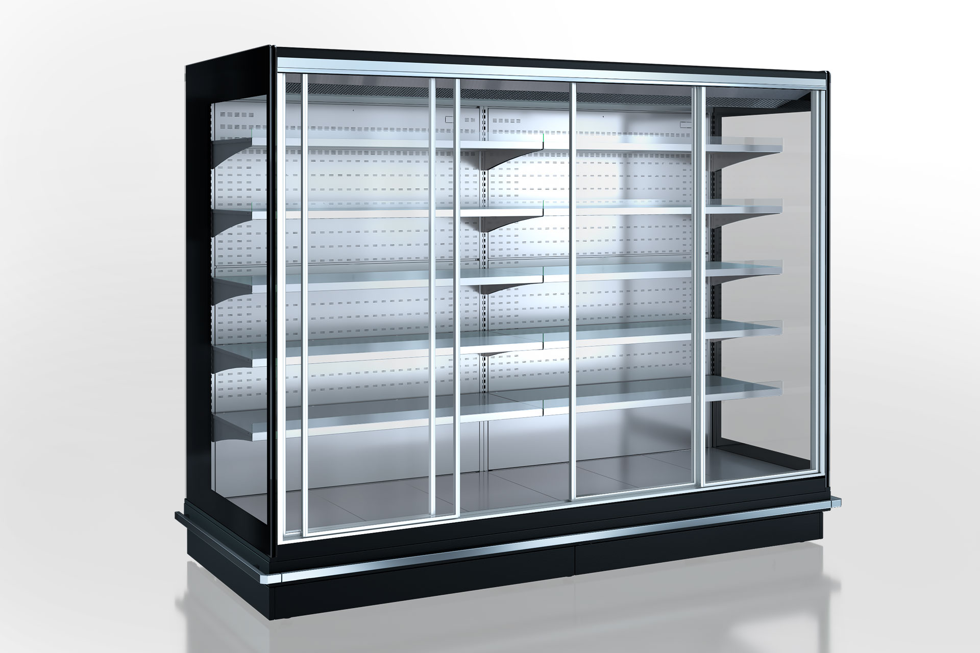 Refrigerated multideck cabinets Louisiana 5 MV 115 MT D 210-DLM