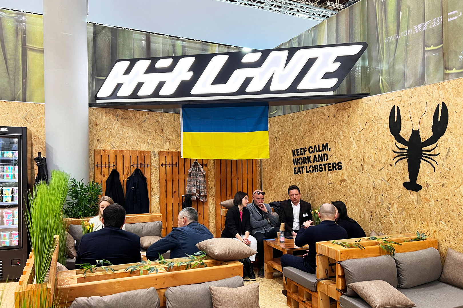 Hitline company stand at Euroshop 2023