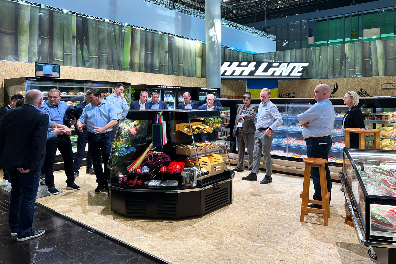 Hitline company stand at Euroshop 2023