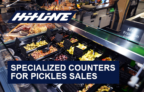 Specialized counters for pickles sales