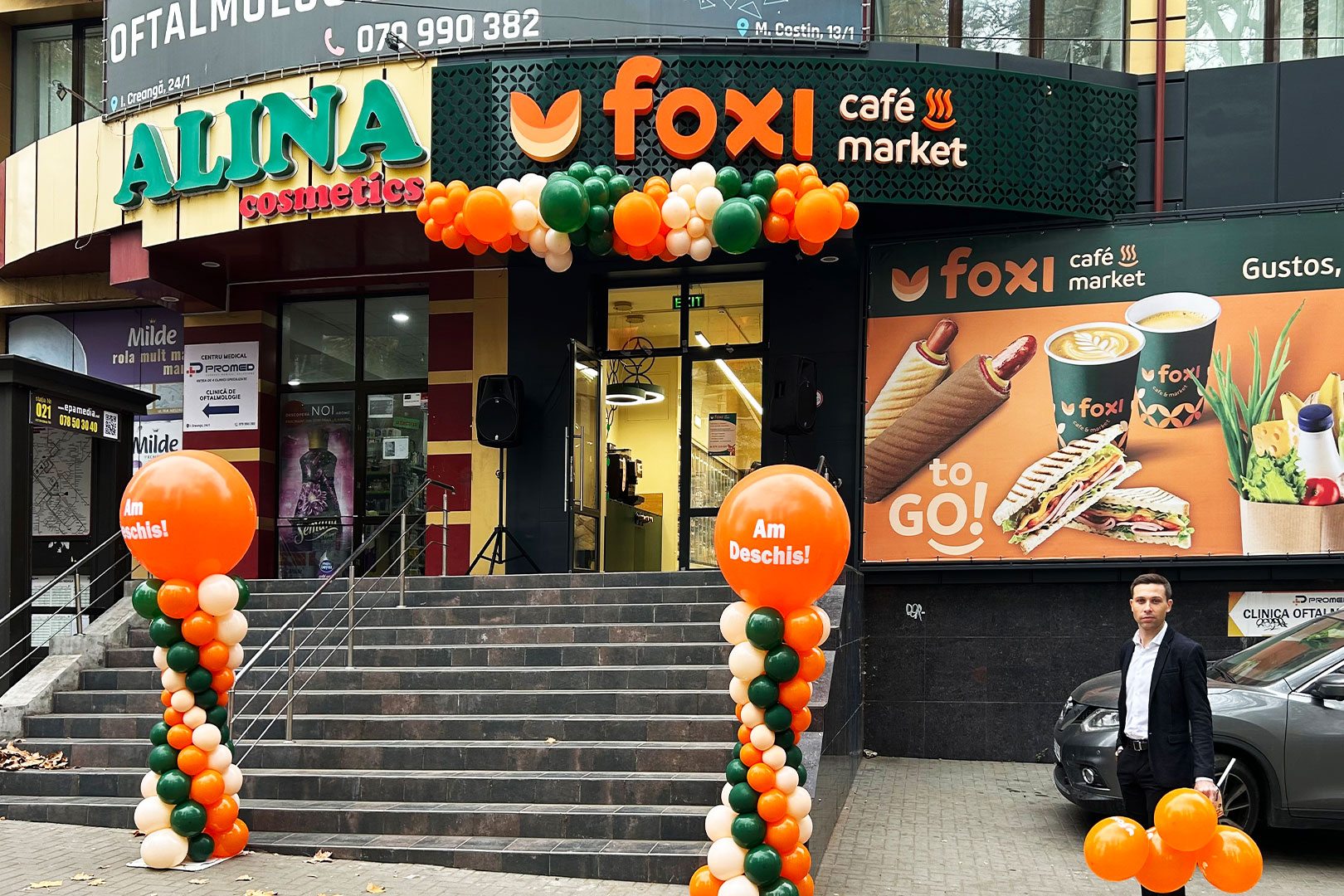 Foxi convenience store, Moldova Foxi convenience store, Moldova