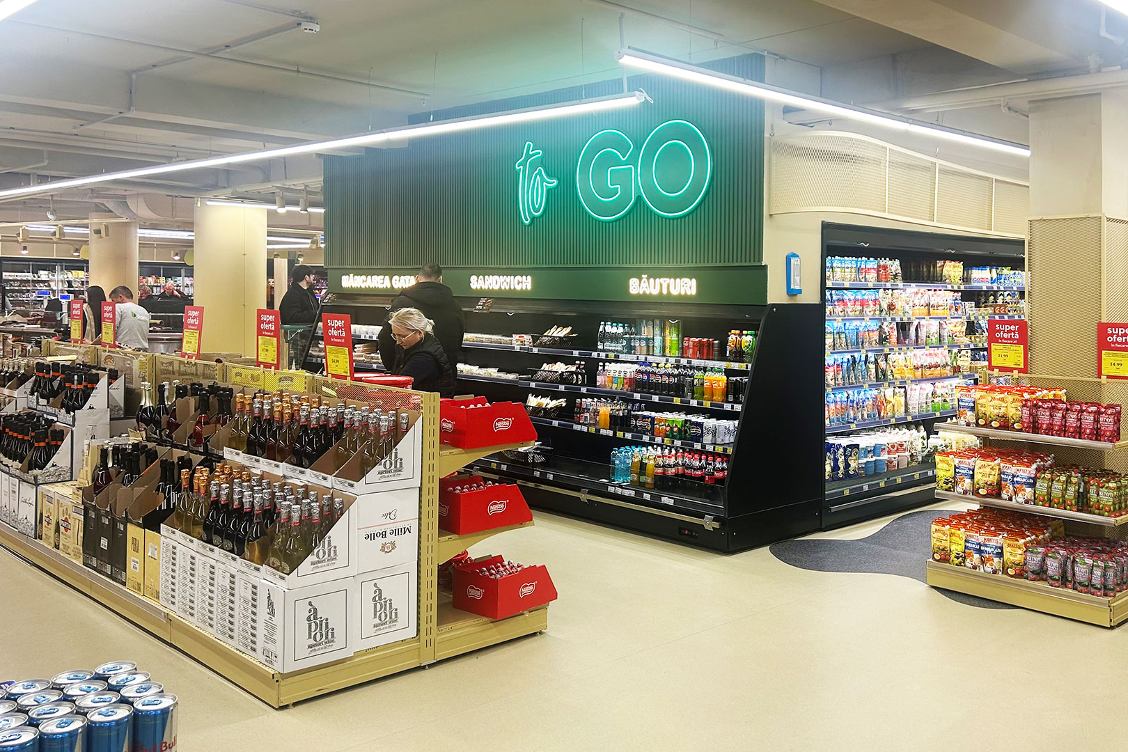 Semi-vertical cabinets Louisiana eco MSV 115 MT O 170-DLM, multideck cabinets Indiana 3 MV 090 MT O 220-DLM, Bonus convenience store, Moldova Semi-vertical cabinets Louisiana eco MSV 115 MT O 170-DLM, multideck cabinets Indiana 3 MV 090 MT O 220-DLM, Bonus convenience store, Moldova