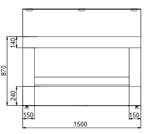 Lady chłodnicze Missouri AC 120 grill combi 2 L 130-DLA