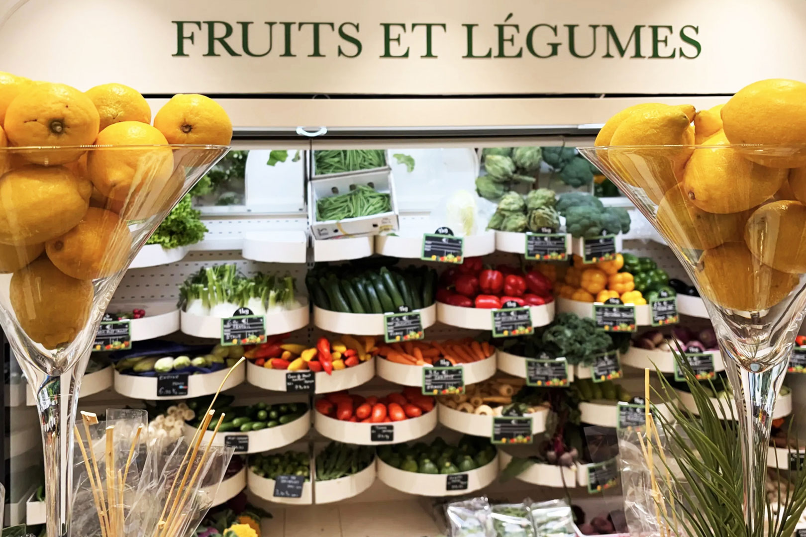 Regały chłodnicze Indiana medium AV 085 FV O 210 DLM, sklep Maison LFL, Francja Regały chłodnicze Indiana medium AV 085 FV O 210 DLM, sklep Maison LFL, Francja