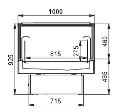 Alaska G2 AH 100 LT/MT C 093-DLA Urządzenia do żywności mrożonej Alaska G2 AH 100 LT/MT C 093-DLA