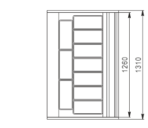 Specialized counter for soft-serve ice-cream sales Missouri AC 084 ice cream OS 120-DLA