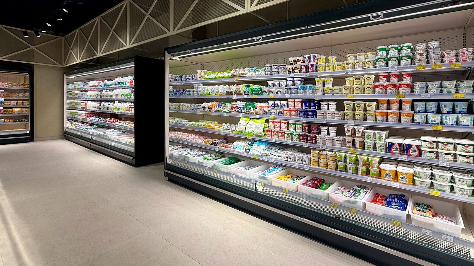 Regały chłodnicze Indiana 3 MV 090 MT O 220-DLM, supermarket Bonus, Mołdawia Regały chłodnicze Indiana 3 MV 090 MT O 220-DLM, supermarket Bonus, Mołdawia