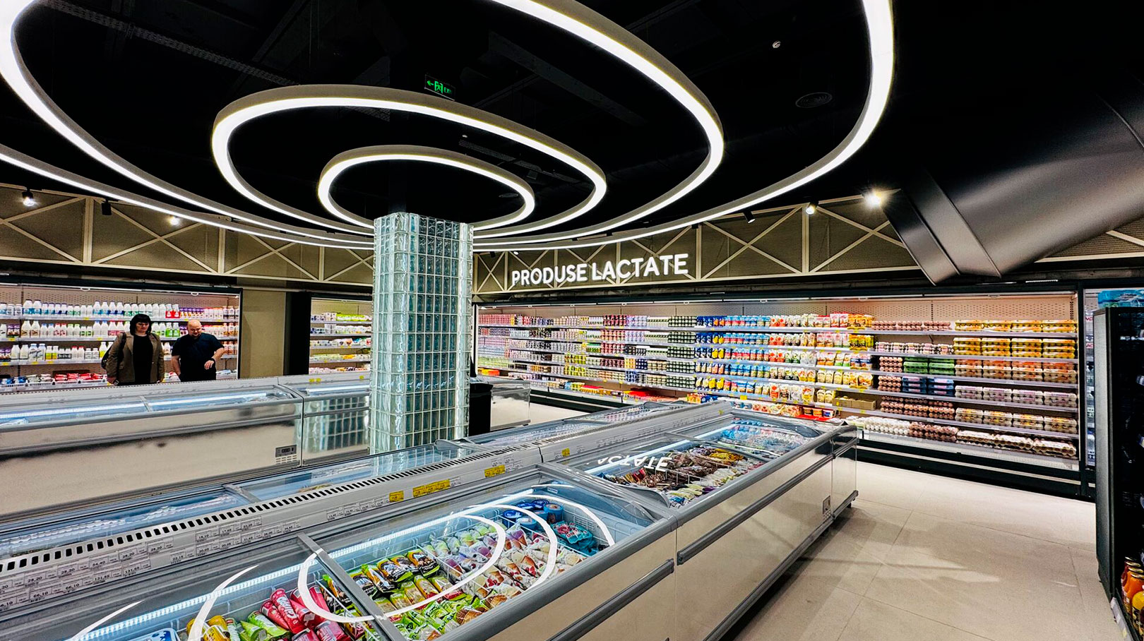 Regały chłodnicze Indiana 3 MV 090 MT O 220-DLM, supermarket Bonus, Mołdawia Regały chłodnicze Indiana 3 MV 090 MT O 220-DLM, supermarket Bonus, Mołdawia