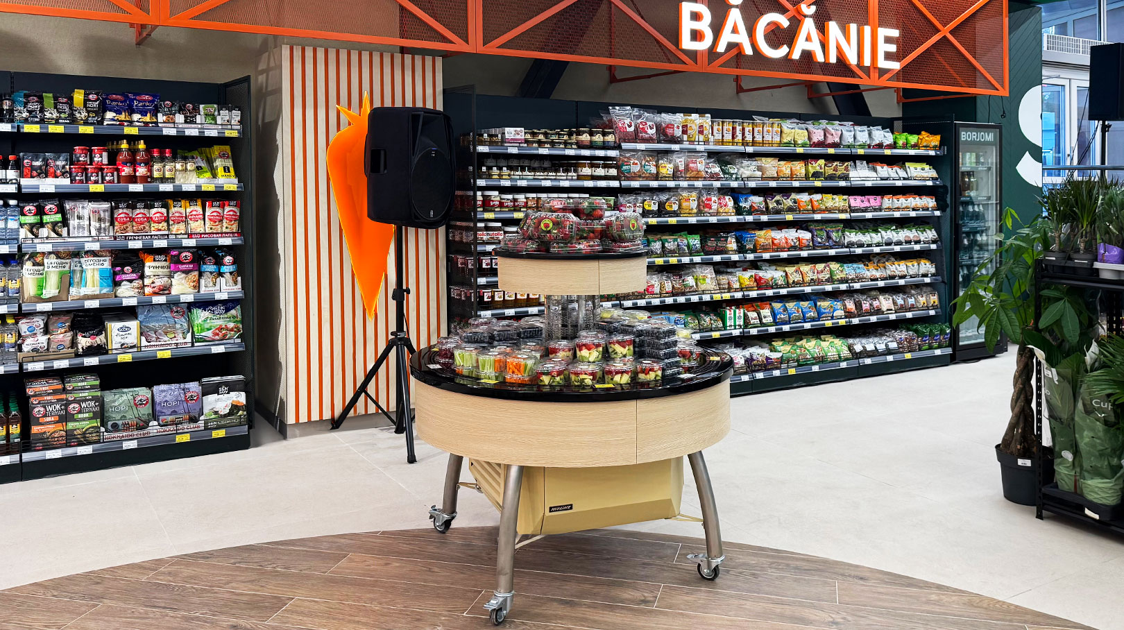 Lada promocyjna Virginia AI 122 VF self 130-DLA, supermarket Bonus, Mołdawia Lada promocyjna Virginia AI 122 VF self 130-DLA, supermarket Bonus, Mołdawia