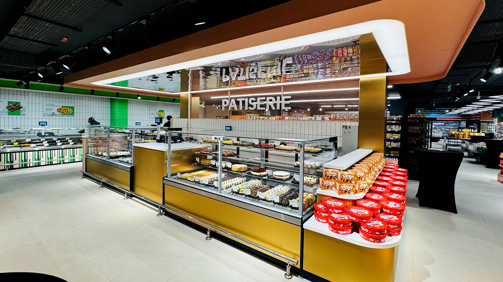 Lady chłodnicze Missouri MC 120 deli OS 120-DBM, Missouri MC 120 patisserie PS 140-DLM, supermarket Bonus, Mołdawia Lady chłodnicze Missouri MC 120 deli OS 120-DBM, Missouri MC 120 patisserie PS 140-DLM, supermarket Bonus, Mołdawia