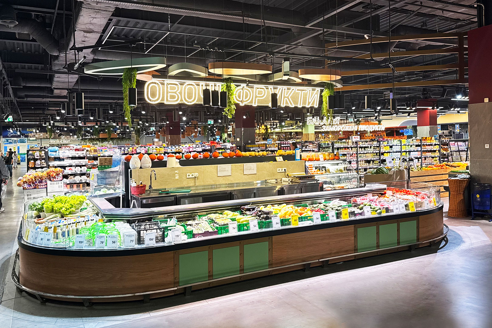 Lady chłodnicze Missouri MC 120 deli self 086-DLM, supermarket Food Market, Ukraina Lady chłodnicze Missouri MC 120 deli self 086-DLM, supermarket Food Market, Ukraina